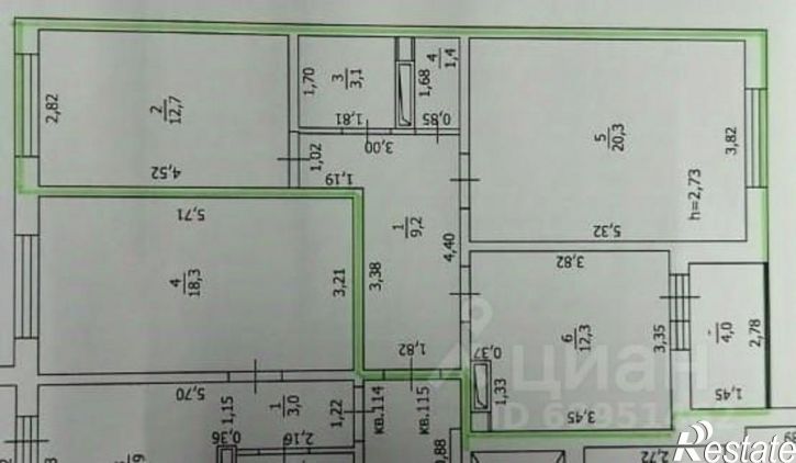 3-комн квартира пр-кт Победы, 149,  д. 149