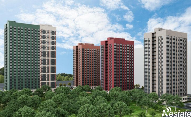 1-комн квартира в новом доме Пролетарская улица, 288В,  д. 288В