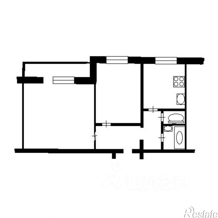 2-комн квартира улица Сергея Лазо, 15,  д. 15
