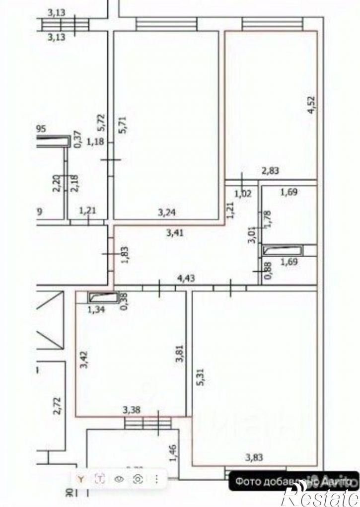 2-комн квартира пр-кт Победы, 151/1,  д. 151/1