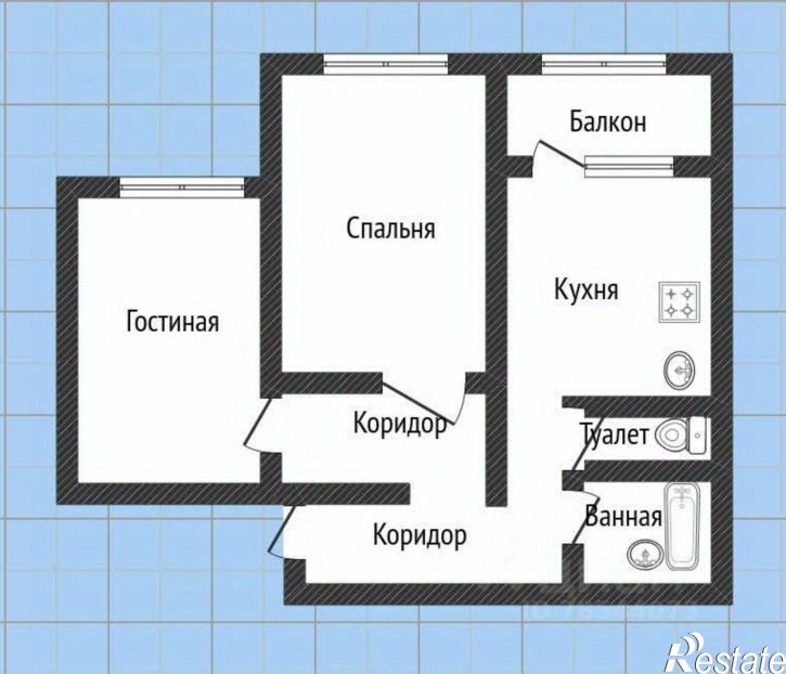 2-комн квартира ул Планерная, 4,  д. 4