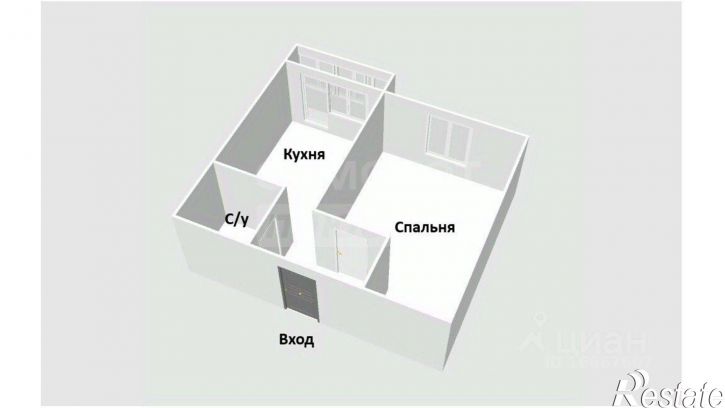 1-комн квартира ул Конституции СССР, 15/1,  д. 15/1
