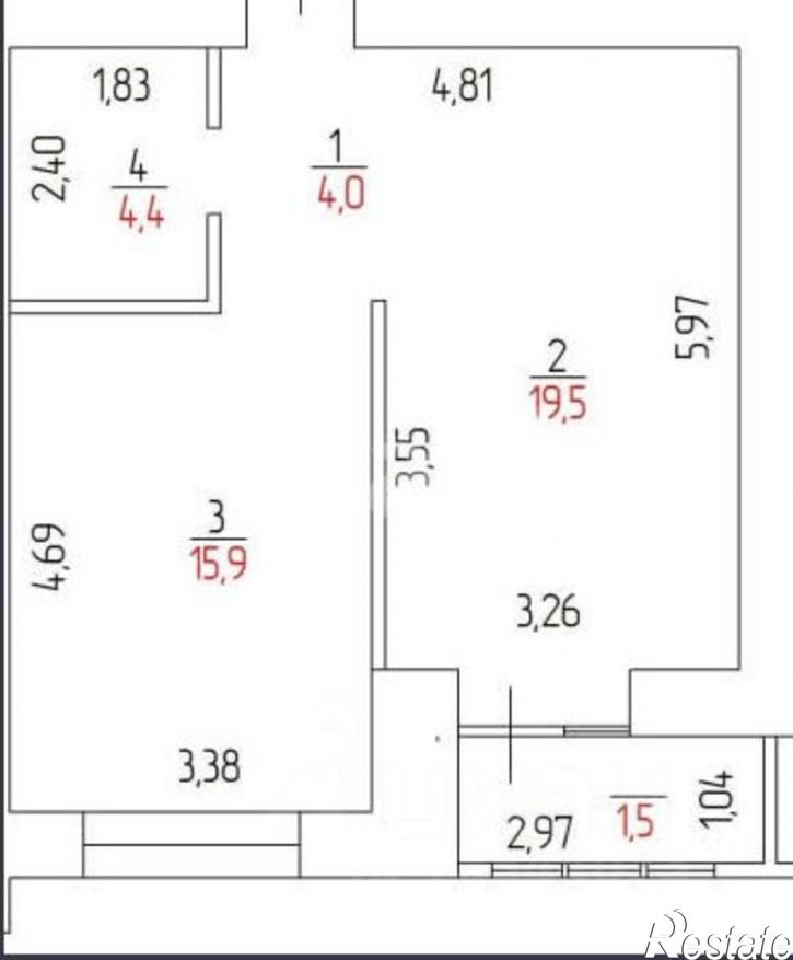 1-комн квартира ул Неплюева, 8,  д. 8