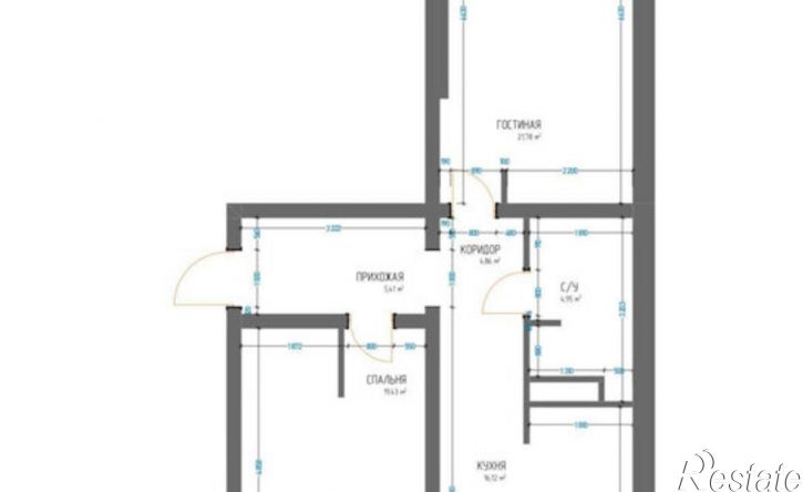 2-комн квартира ул Автомобилистов, 15,  д. 15