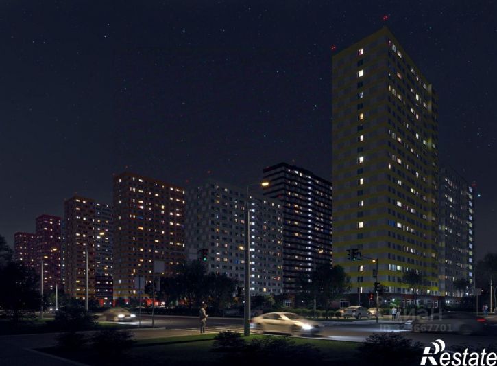 1-комн квартира в новом доме ул Юркина, 2А,  д. 2А