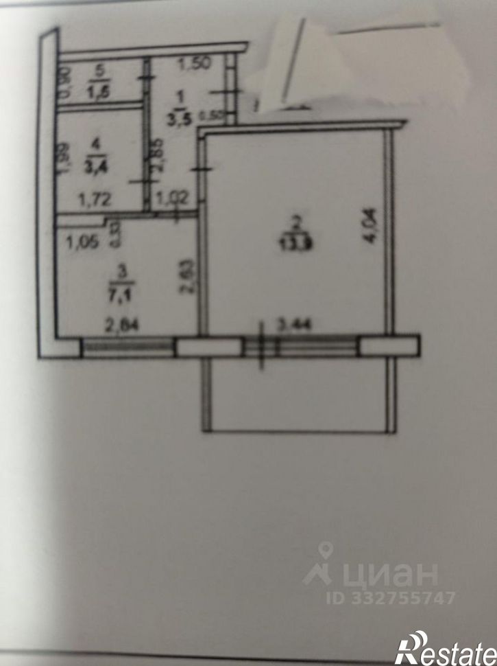 1-комн квартира пр-кт Победы, 107/2,  д. 107/2