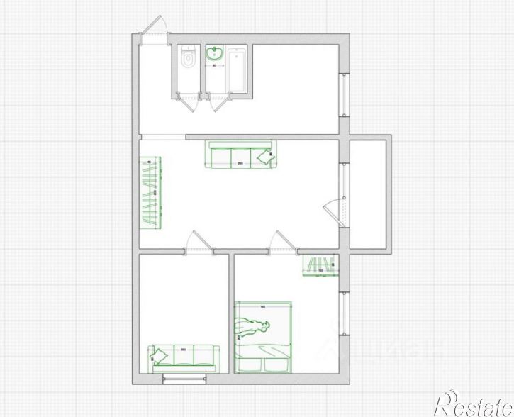 3-комн квартира ул Карагандинская, 100,  д. 100