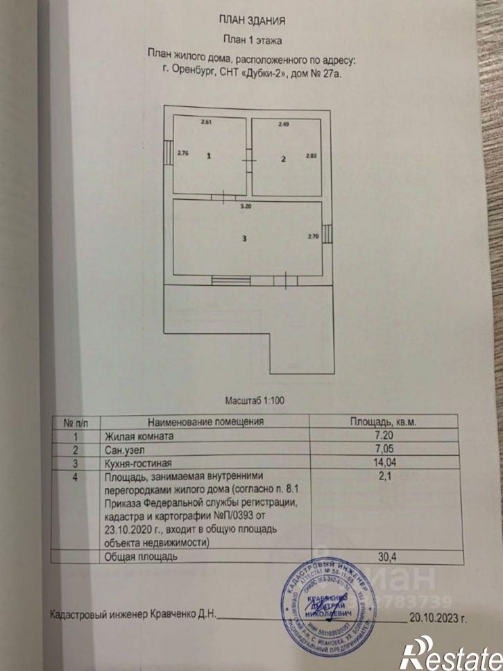 Коттедж/дом СНТ Дубки-2, 27А