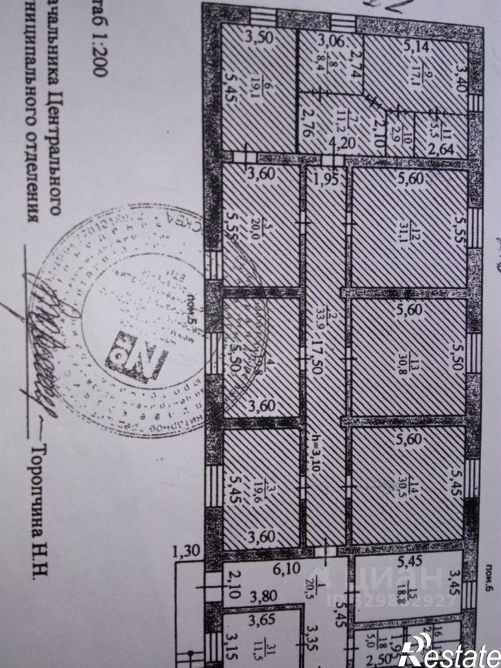 6-комн квартира Телеграфный пер, 8,  д. 8
