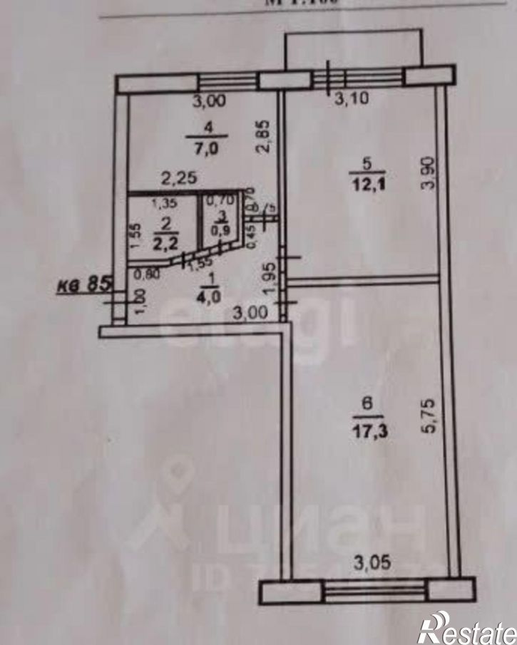 2-комн квартира ул Сергея Лазо, 5,  д. 5