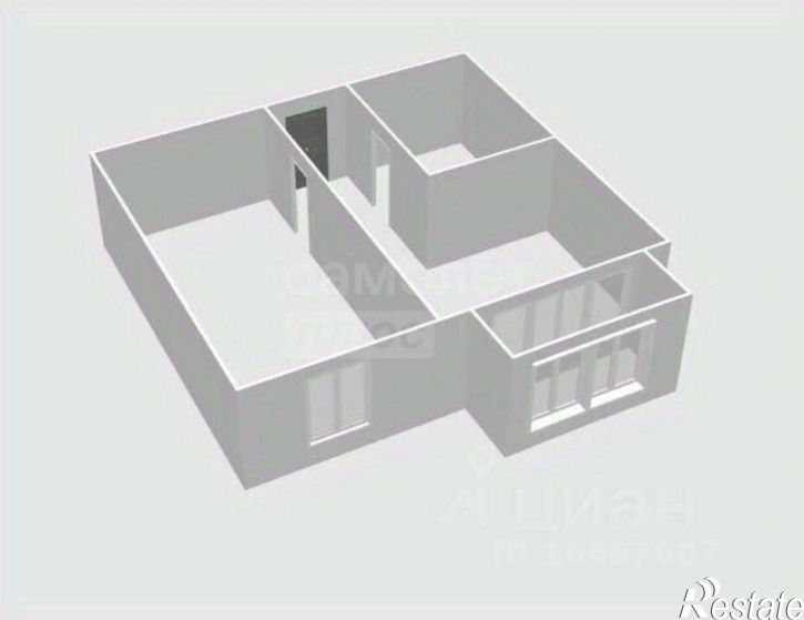 1-комн квартира улица Братьев Хусаиновых, 4/2,  д. 4/2