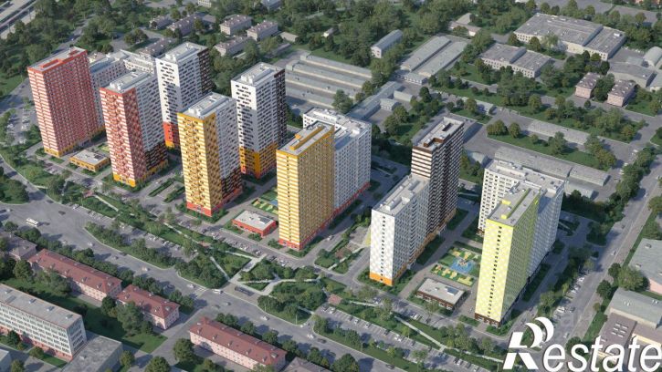 3-комн квартира в новом доме улица Юркина, 4,  д. 4