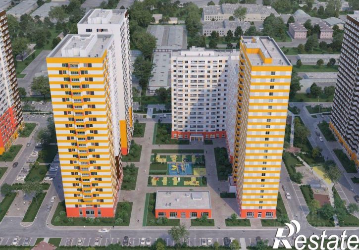 3-комн квартира в новом доме улица Юркина, 4,  д. 4