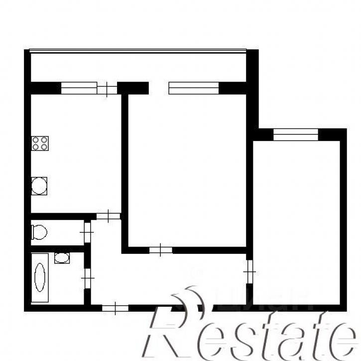 2-комн квартира Брестская улица, 8,  д. 8