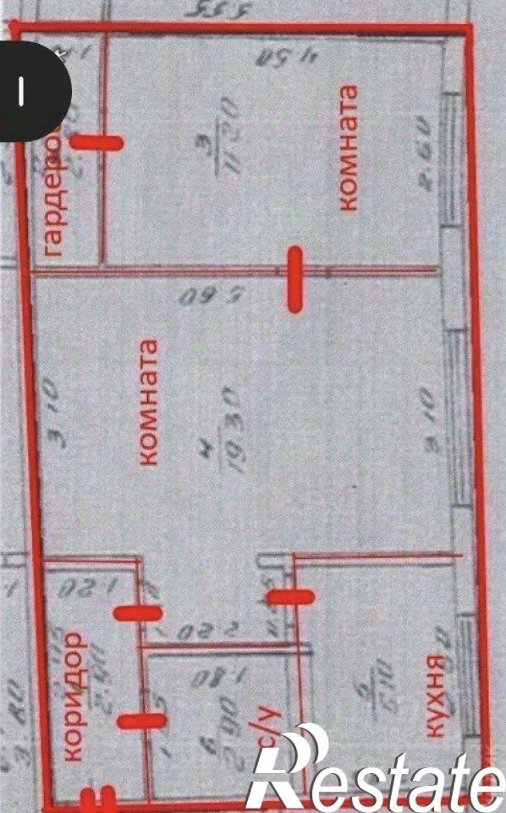 2-комн квартира Краснознамённая улица, 49,  д. 49