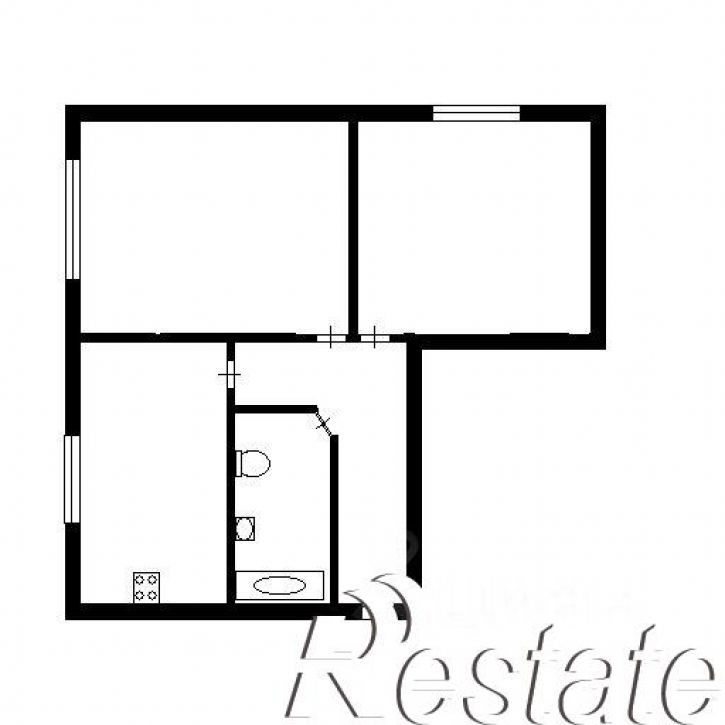 2-комн квартира Полтавская улица, 39,  д. 39