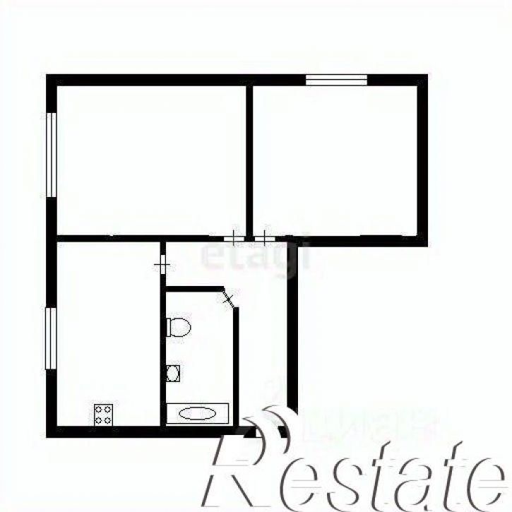 2-комн квартира Полтавская улица, 39,  д. 39