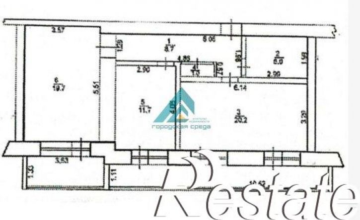 2-комн квартира Пролетарская улица, 288/3,  д. 288/3