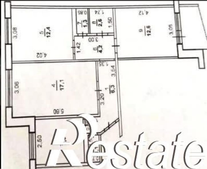 2-комн квартира проспект Гагарина, 23,  д. 23